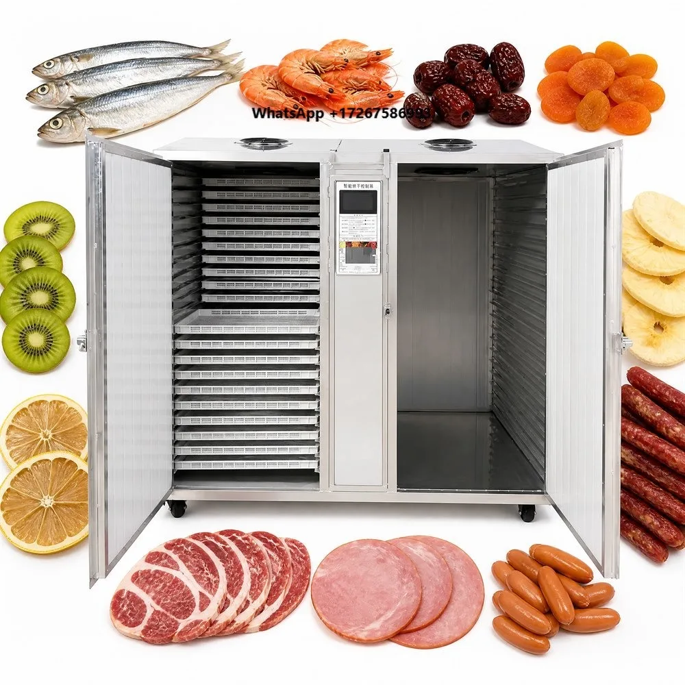 Intelligent Temperature Control Fruit Drying Oven Commercial Electric Dehydrator Machine for Fruit Processing Plant