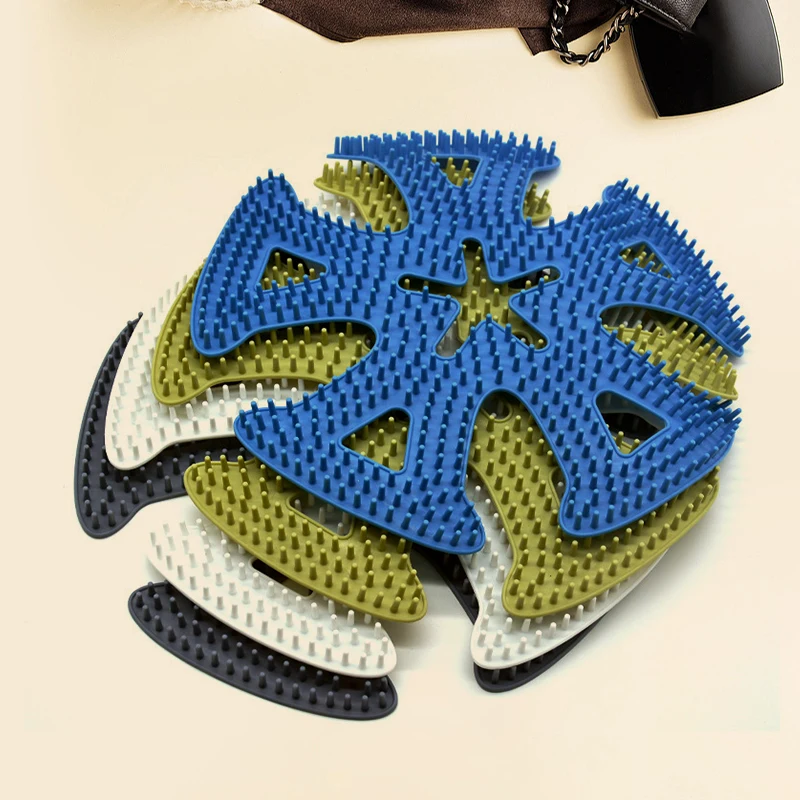 Almohadilla de silicona para el interior del casco, almohadilla cómoda transpirable y absorbente de impactos para casco de ciclismo, forro de repuesto lavable para casco