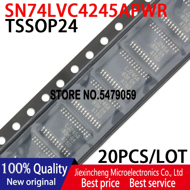 20ชิ้น SN74LVC4245APWR LJ245A SN74LVC4245A TSSOP24 100% ของใหม่ของแท้