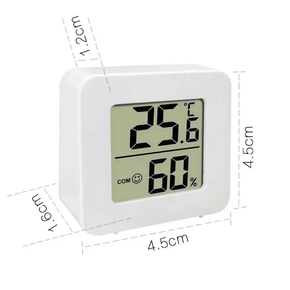 Mini Indoor Thermometer LCD Digital Room Temperature Hygrometer Humidity Sensor Gauge Meter for Home