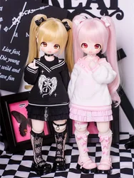 New Arrival BJD Doll Clothes For 1/4 Doll Accessories Sweet Sweater Skirt Socks Doll Dress Up Gift Diy Clothes