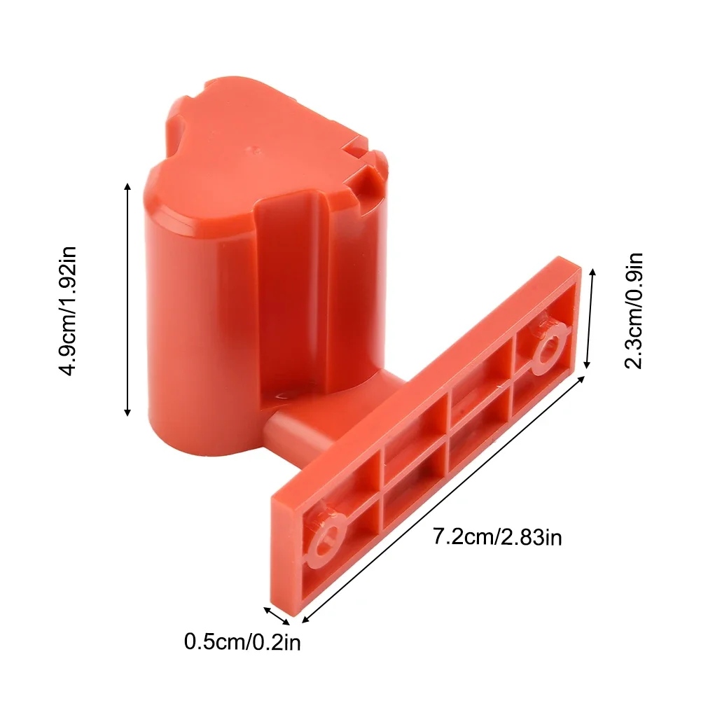

High-Quality Materials New Practical Battery Holder 1PC Batteries Blue/Red Plastic 1/3 Slots Workshop Equipment