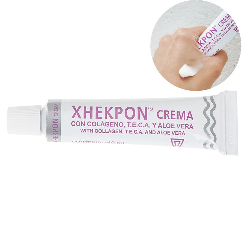 Xhekpon Neckline Cream Face And Neck Cream 40ml Spanish Neckline Cream Wrinkle Smooth Firming Anti Aging Cream Beauty Skin Care