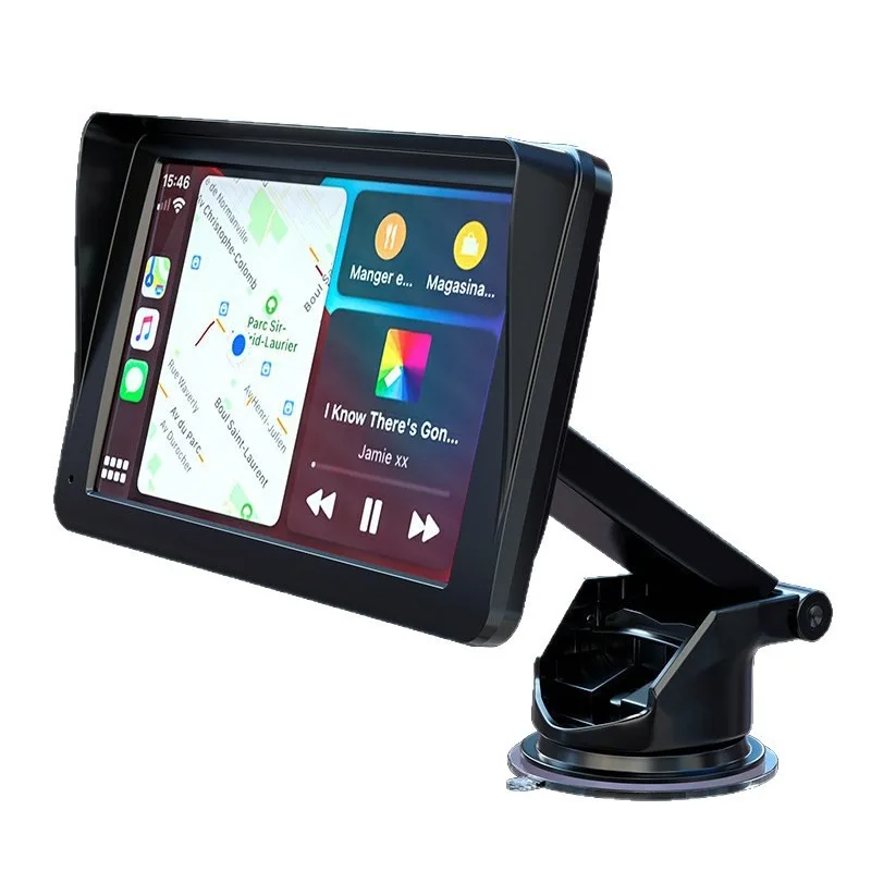 7-Inch CarPlay car intelligent MP5 navigator Apple screen driving recorder AHD