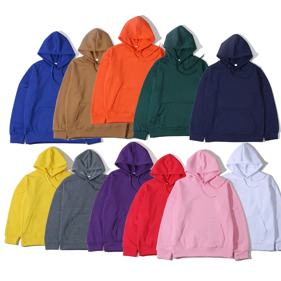 2023 new Men's Women's Hoodie Fashion Male Casual Hoodies Sweatshirts Men's Solid Color Hoodies Sweatshirt Tops