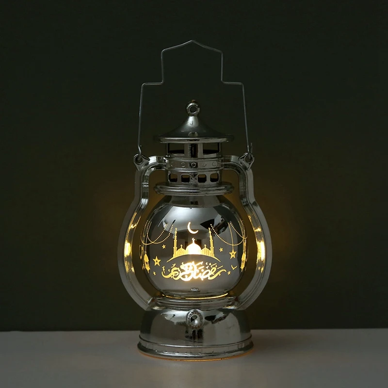 Ramadan LED Lantern Light Eid Decoration for Home Islamic Muslim Festival Ramadan Decor B-A74P