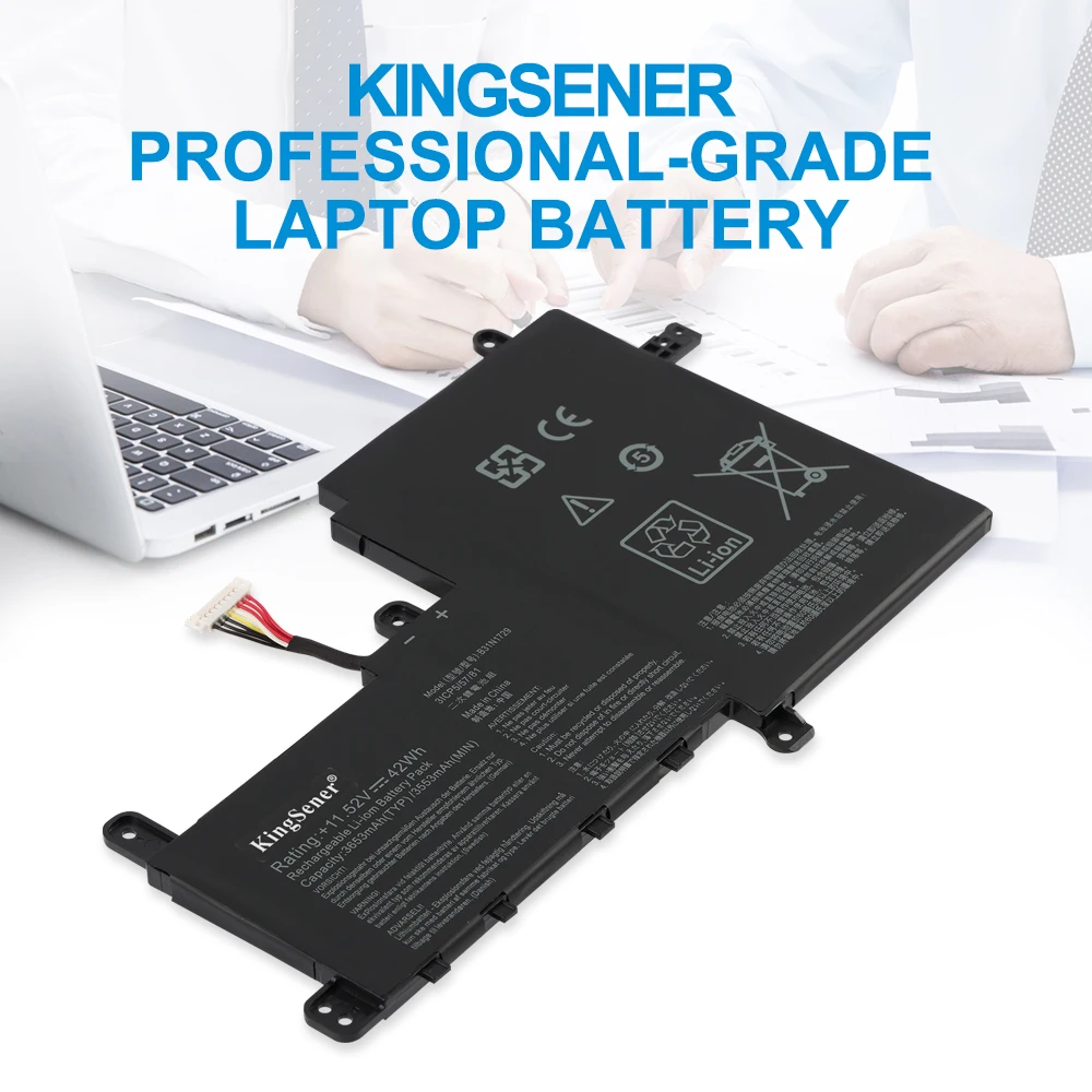 KingSener B31N1729 Laptop Battery For ASUS VivoBook S15 S530 S530F S530FA S530FN S530UA S530UF S530UN X530FN X530FN-1A S5300UN
