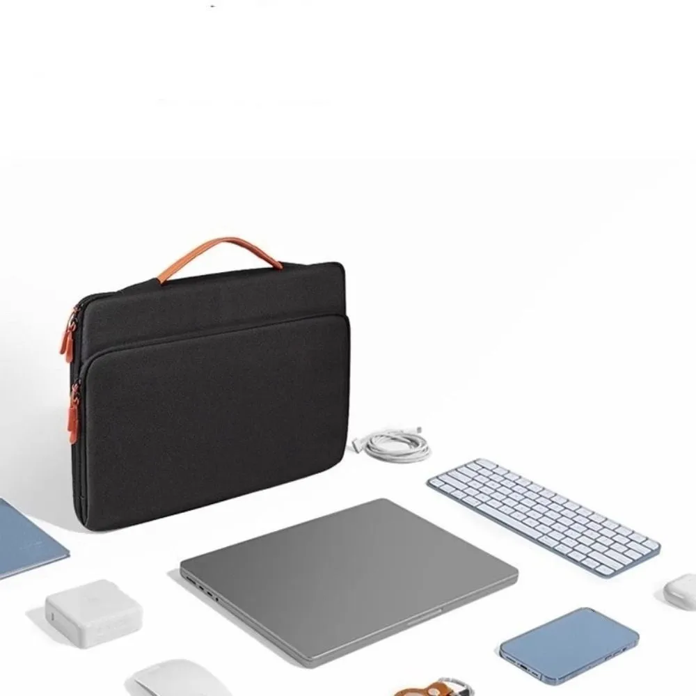 

Ultra Thin Laptop Handbag for 13-16inch Shockproof Computer Storage Bag High-capacity Anti Drop Tablet Carry Case Daily Use