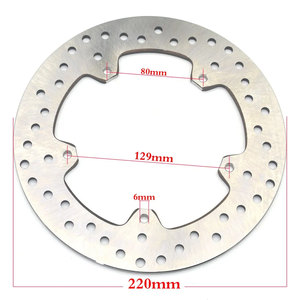 220mm Rear Brake Disc Rotor For BMW HP4 Carbon 2013-2014 S1000R Naked K47 S1000RR K46 Sport S 1000 S1000 R/RR 2010-2018 19 20 21