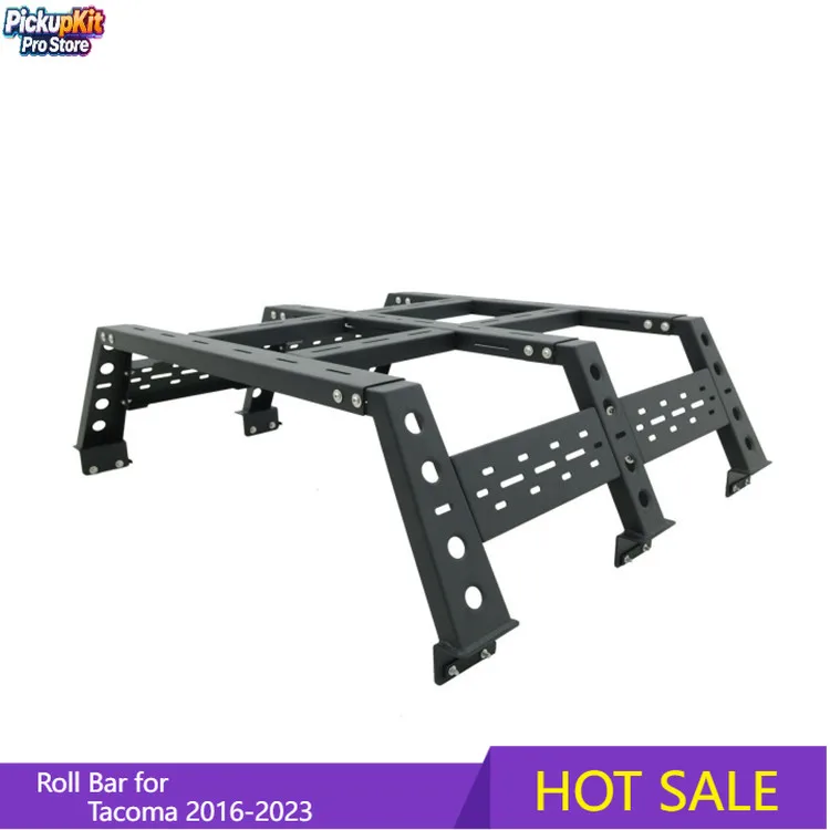 

Off-Road 4X4 Pickup Truck Bed Rack Roll Bar for Tacoma 2016-2023
