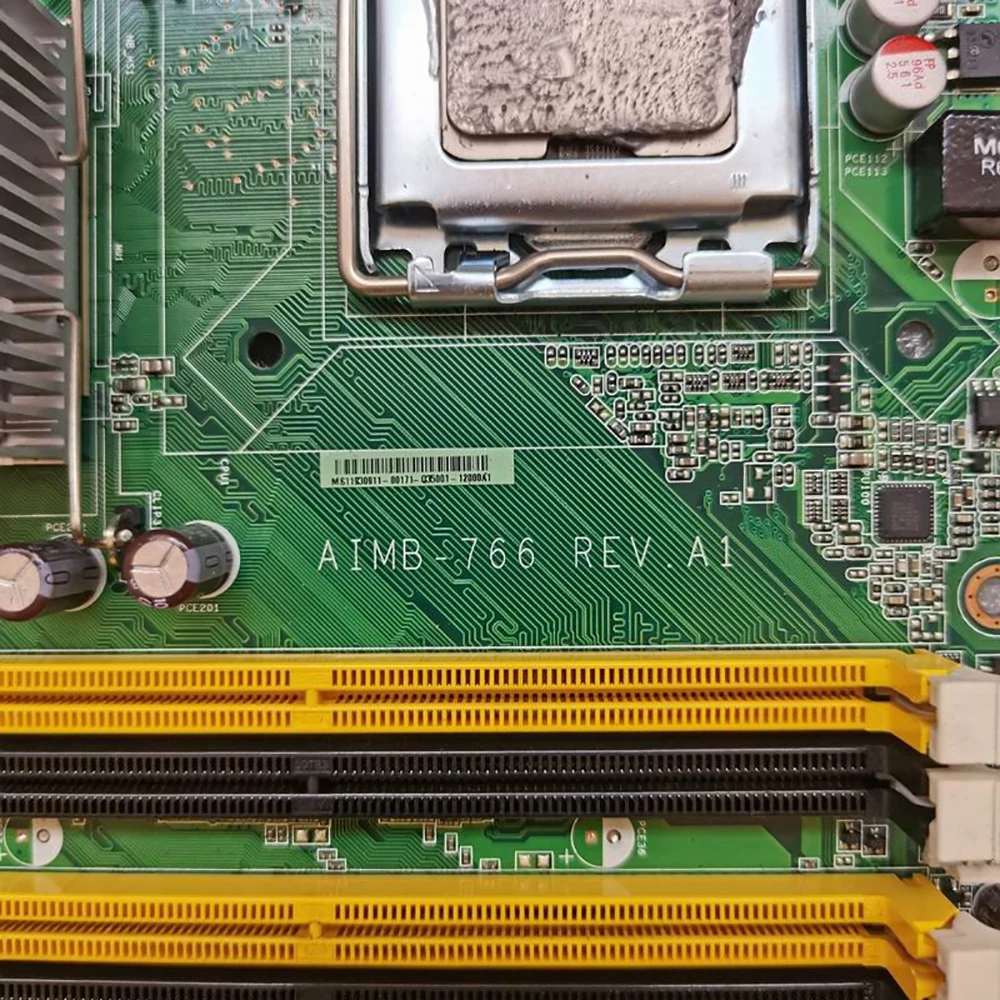 with CPU industrial control motherboard AIMB-766G2 dual network card AIMB-766 REV.A1 For Advantech