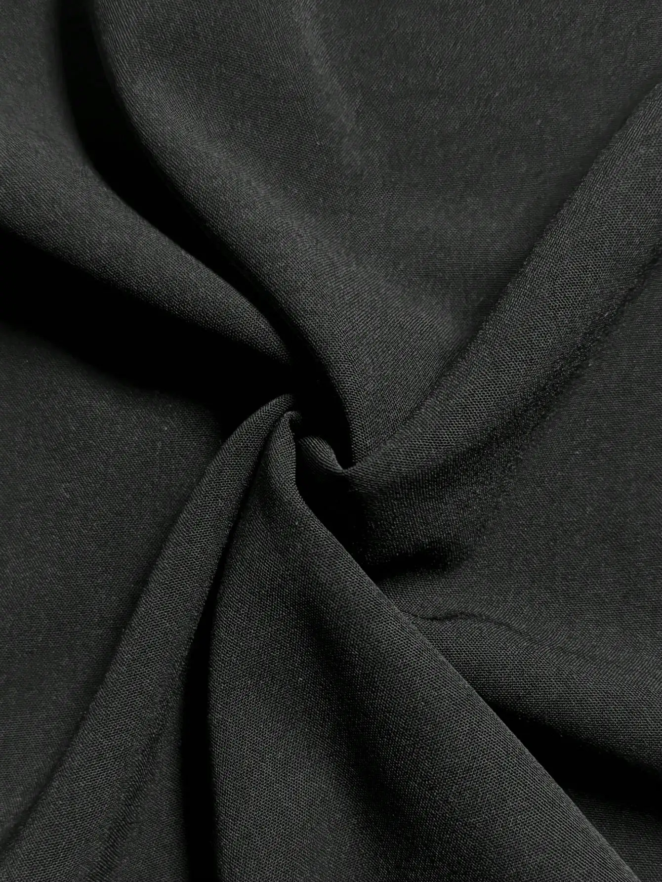 Bluzka z stójką, przezroczystym dekoltem i rękawami typu cape, bluzki z krótkim rękawem