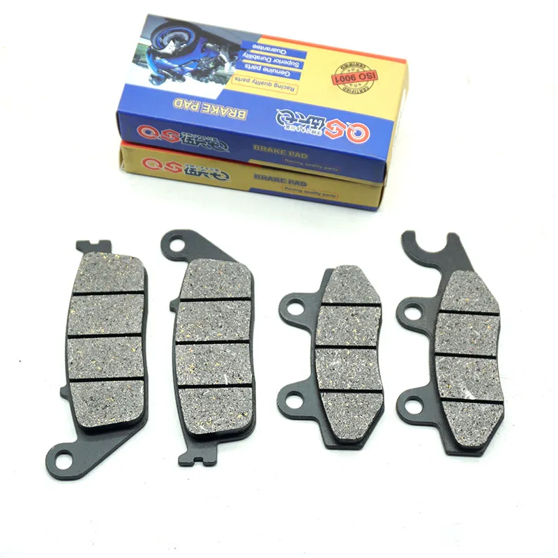 Motorcycle Front Rear Brake Pads for DAELIM Roadwin 125Fi VJ125 2004-2013 Q2 2010-2016 S2-125Fi SQ125 S2 Freewing 2006