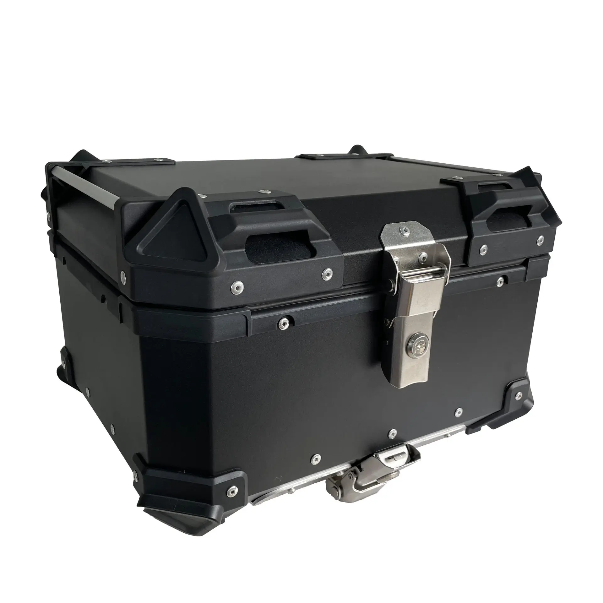 100L Super Capacity Motorcycle Rear Case Rack Valentine Large Motorcycle Tail Box of Parts Can Be Quick Released Tail Bag