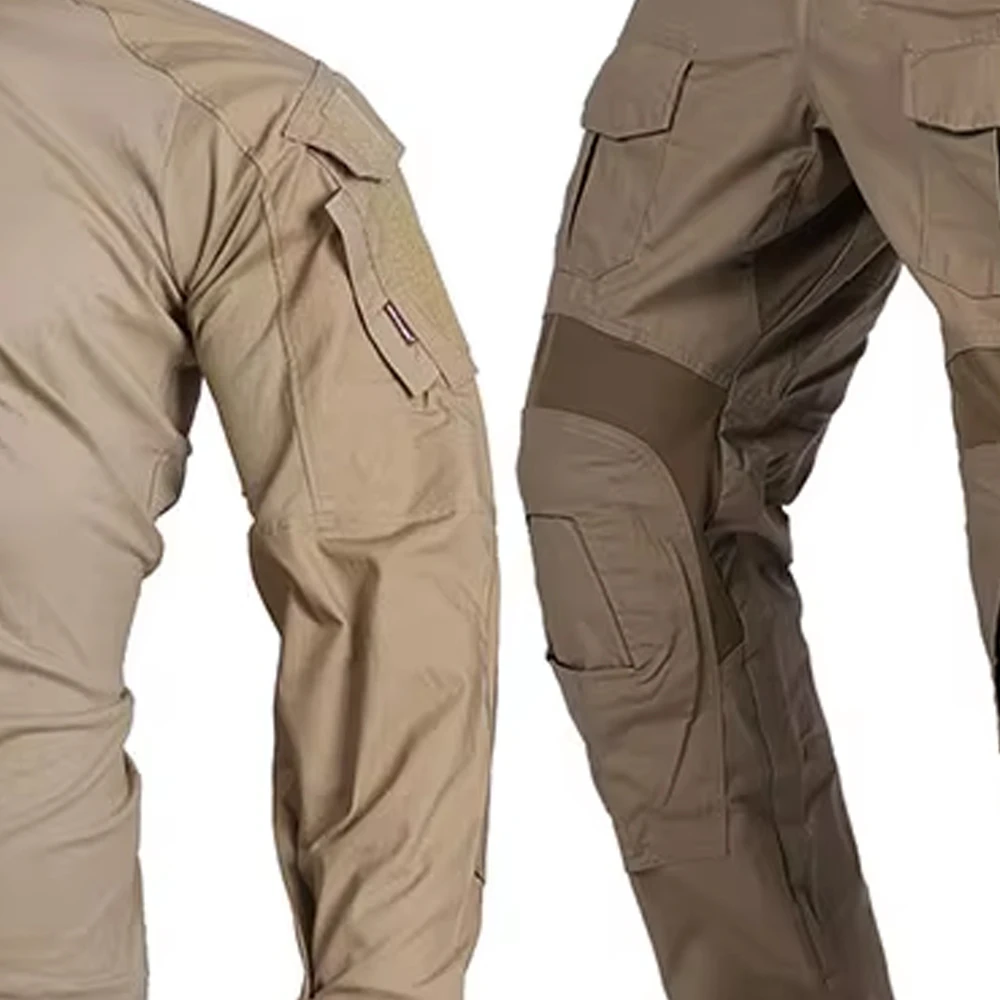 Emersongear Tactical E3 Combat Suits Training Shirt Pants Uniform Sets Tops Duty Cargo Trousers Camouflage CB