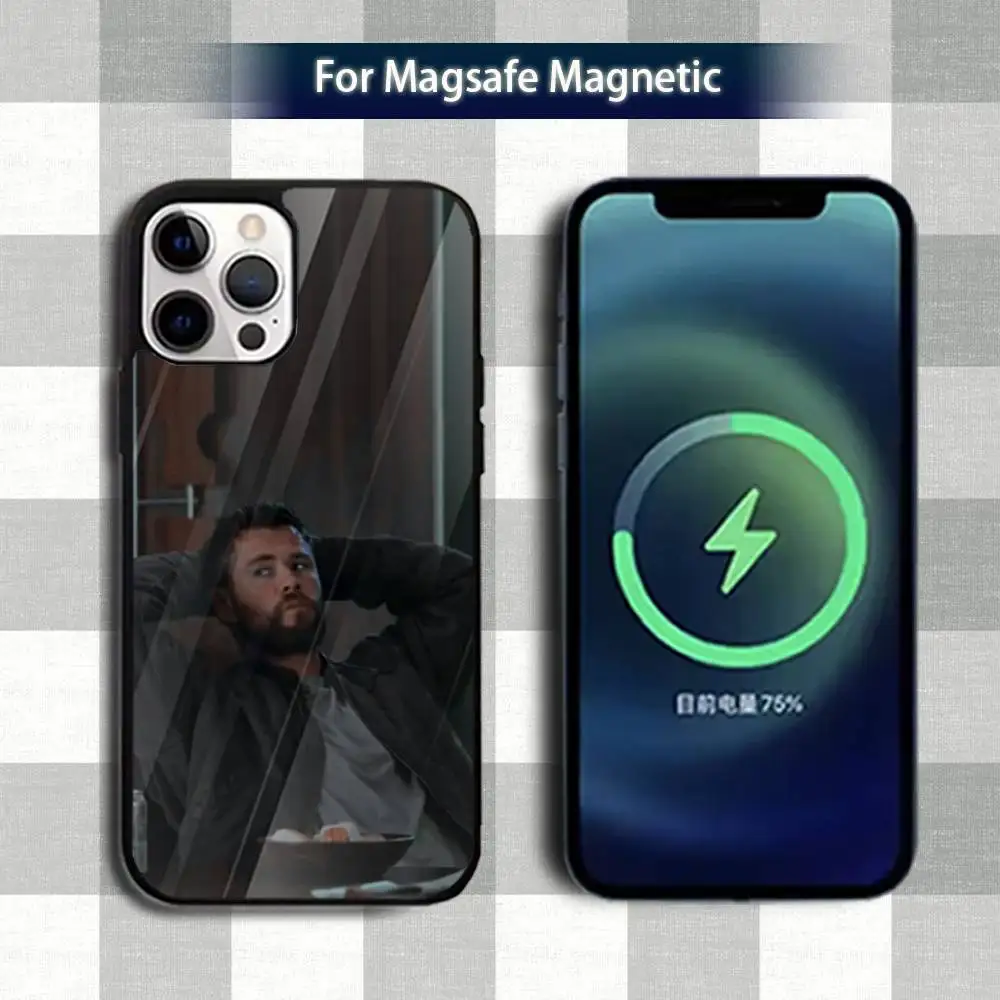 حافظة هاتف C-Chris H-Hemsworth-ES لهاتف iPhone 13,12,15,17,11,16,14,Pro,Max,Plus,Mini,Magsafe,حافظة شحن لاسلكية مغناطيسية #4