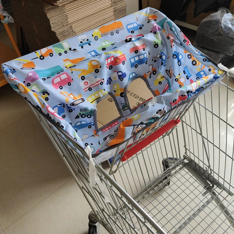 Children Supermarket Grocery Shopping Cart Cover Baby Seat Pad Anti-dirty Waterproof Covers Kids Portable Traveling Seat Cushion