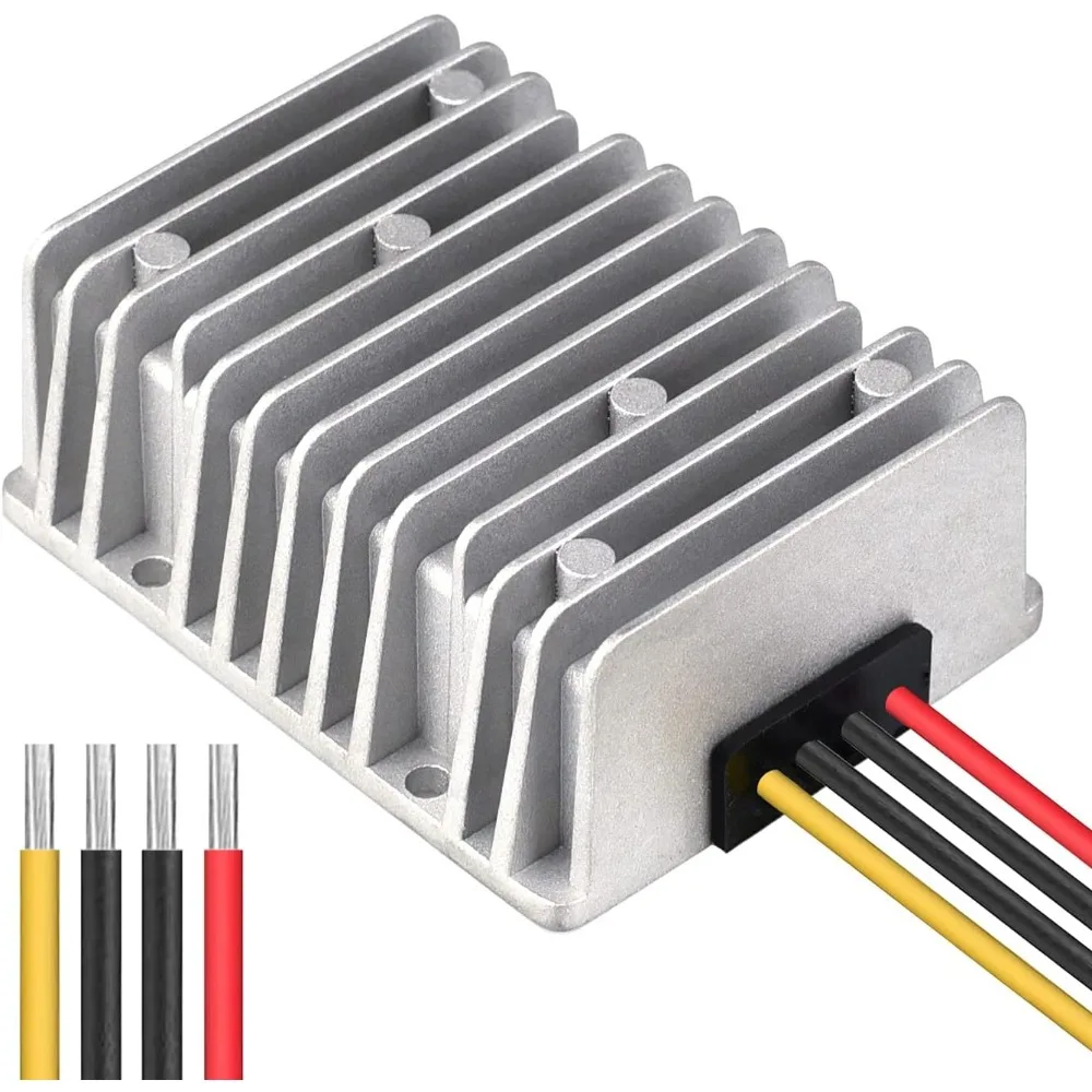 

40V-90V Step Down to 12V 20A Converter Voltage Regulator Reducer Buck Transformer Power Supply for Golf Cart Club Car LED Light