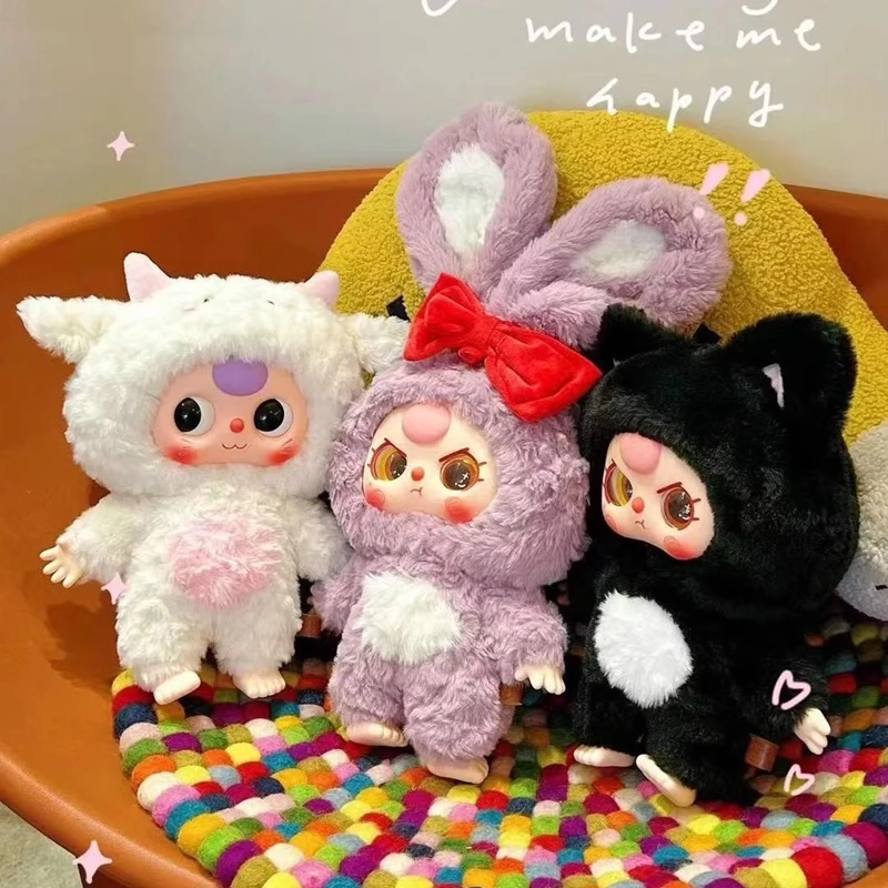 En Stock genuino 400% bebé tres cajas ciegas modelo serie caja misteriosa de felpa adorno de juguete de moda regalos creativos de Navidad