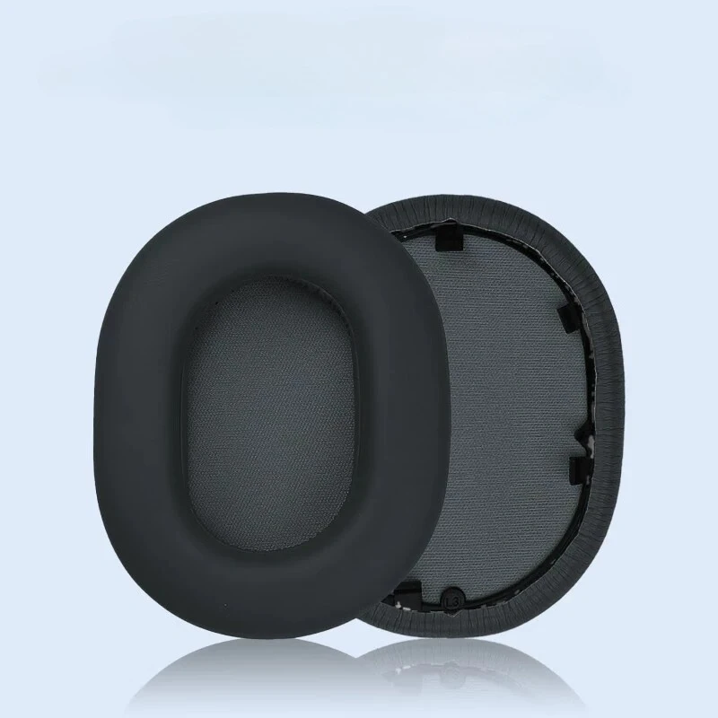 Almohadillas para auriculares Sony WH-1000XM5, de cuero sintético suave, malla, piel de oveja y terciopelo, con espuma viscoelástica de alta calidad que aísla el ruido.