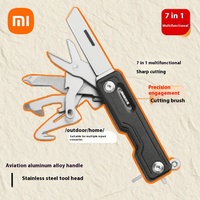 Xiaomi NexTool 10 IN 1 Mini Folding Pocket Knife Hand Tool Multi Tool Mobile Phone Holder Opener Card Pin Key Knife for Outdoor
