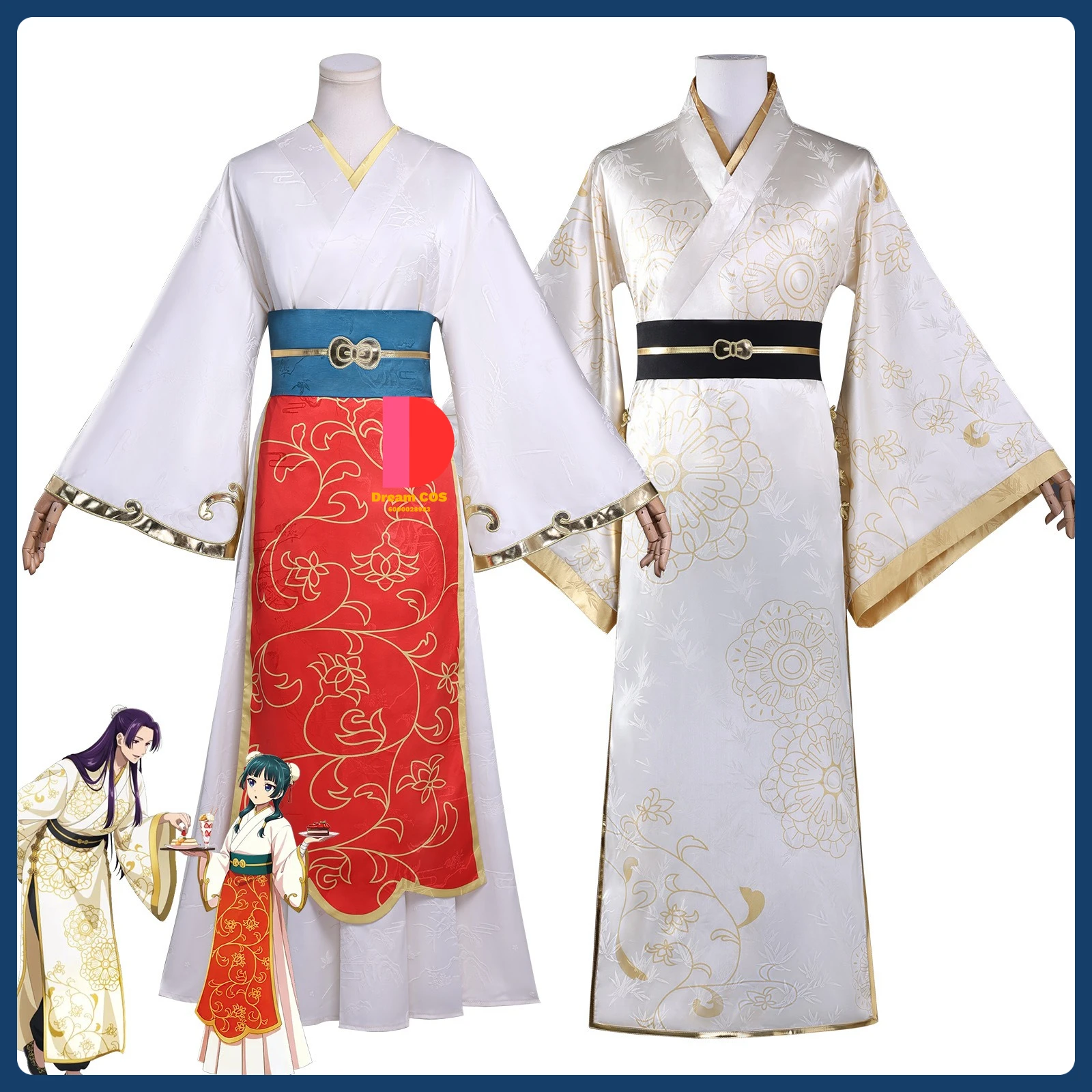 

The Apothecary Diaries Cosplay Costume Anime MaoMao/Jinshi Role Playing Dress Suits for Women Men Adult Comic Con Party Outfit