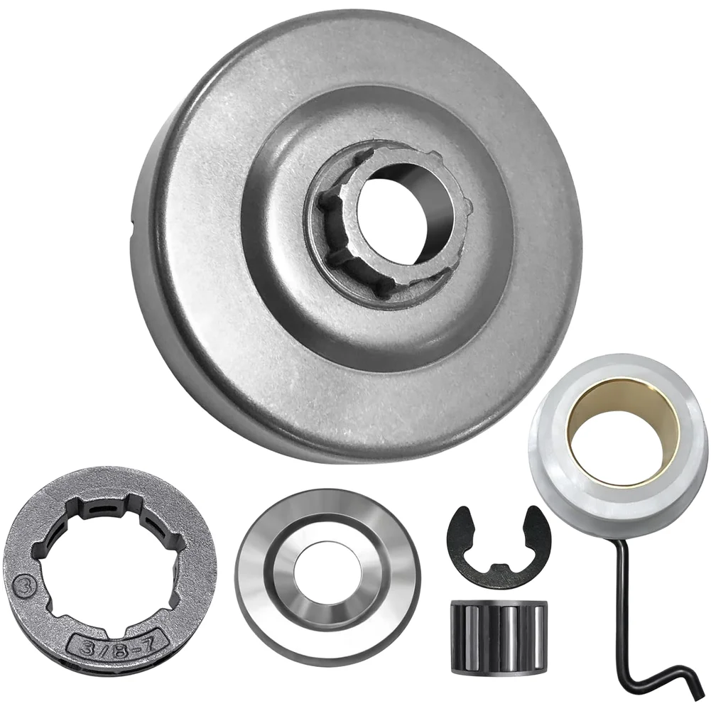 Chainsaw Clutch Drum Rim Sprocket Kit 3 8 Pitch 7 Teeth For MS290 MS310 MS390 Chain Saw Part Power Tools Accessories