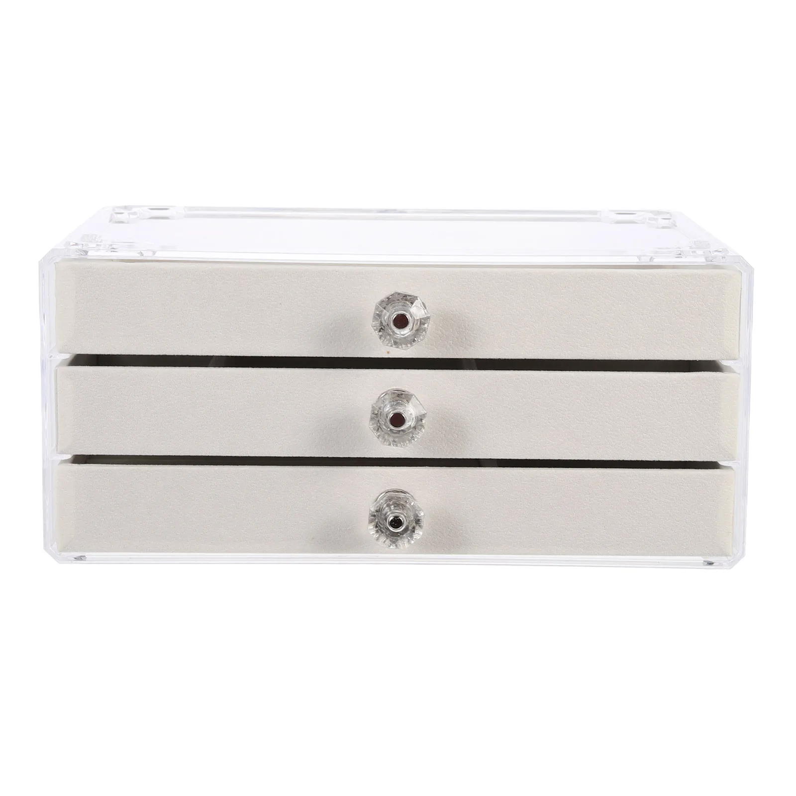 

Stylish Jewelry Organizer Box Multi-Use Earrings Storage Necklace Holder Decorative Design for Home