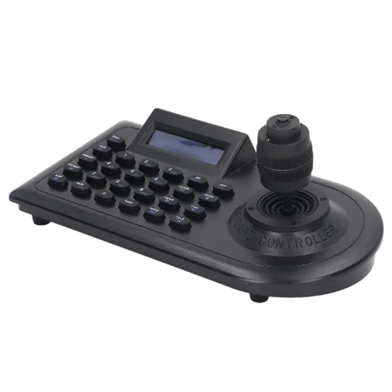 Contrôleur de clavier PTZ Joystick 4D 4 axes RS485 pour caméra PTZ DVR XVR enregistreur prise ue