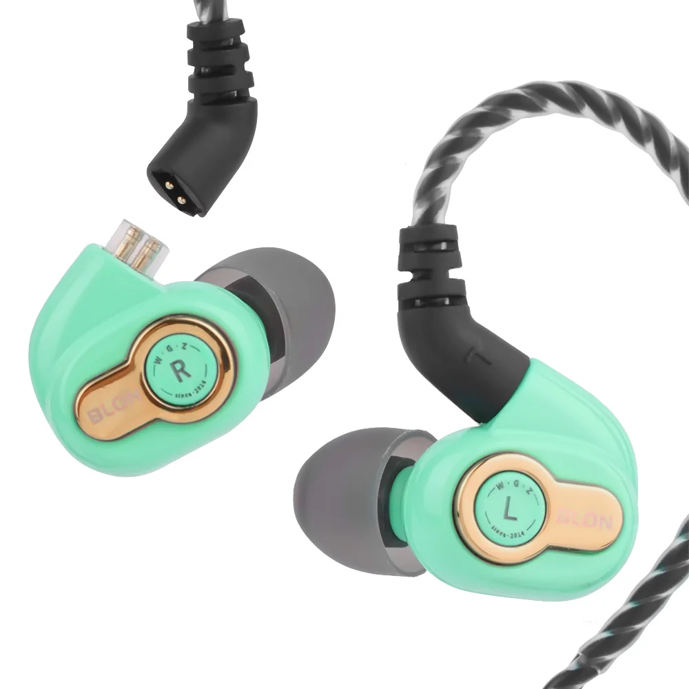 

Wholesale BLON BL-05S 2nd Generation 10mm Cnt Diaphragm Hifi In-ear Earphone Gaming Earphones Headsets Over-ear Headphones