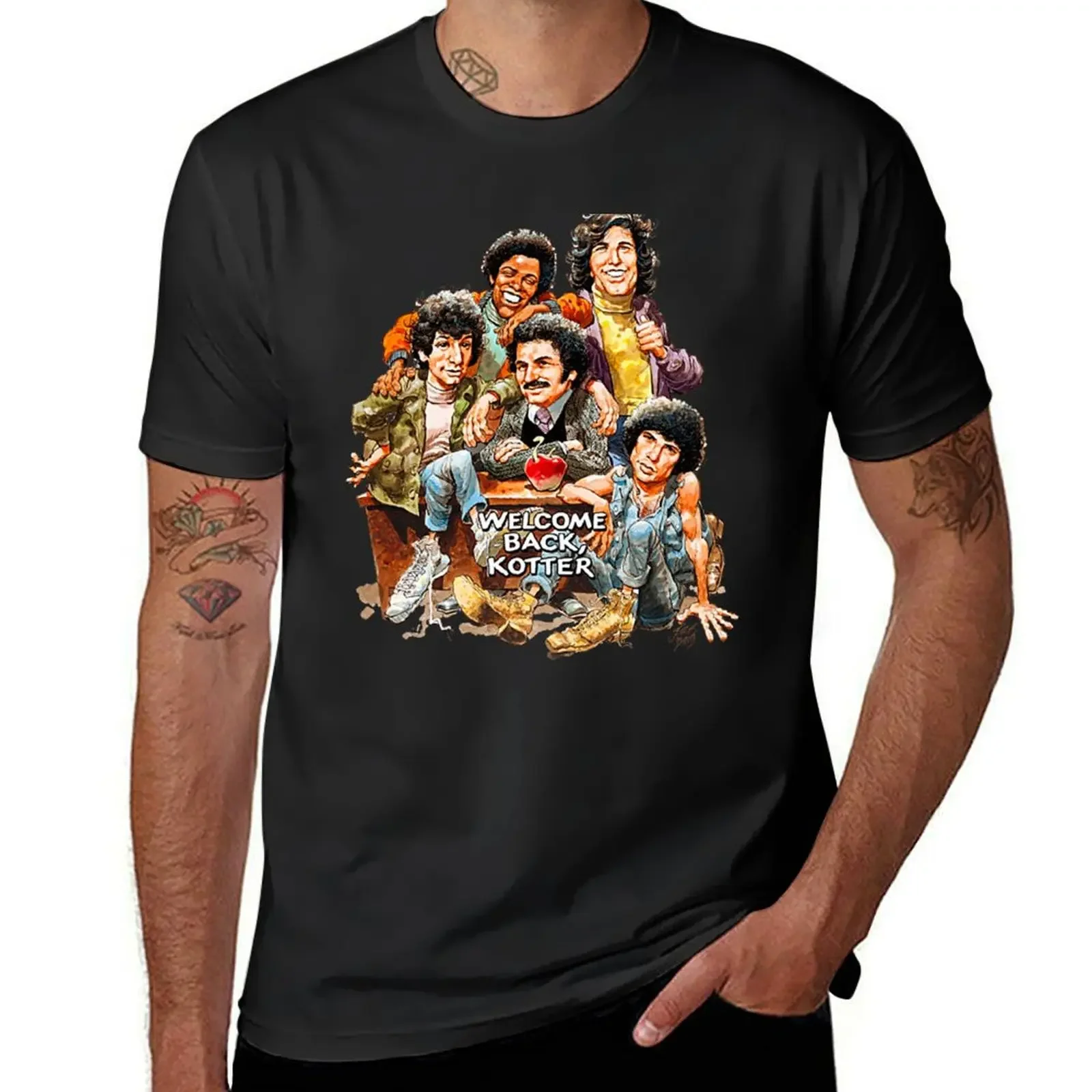 

Welcome Back, Kotter T-Shirt oversized man clothes Men's t-shirt