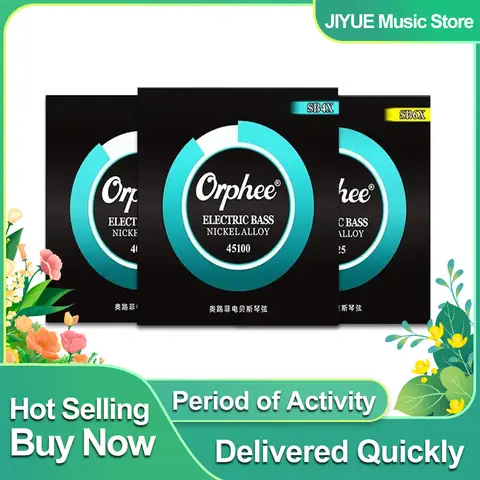 Orphee 베이스 현 4/5/6 현 일렉트릭 베이스 니켈 합금 현 일반 라이트 SB4X/5X/6X 베이스 악기 액세서리