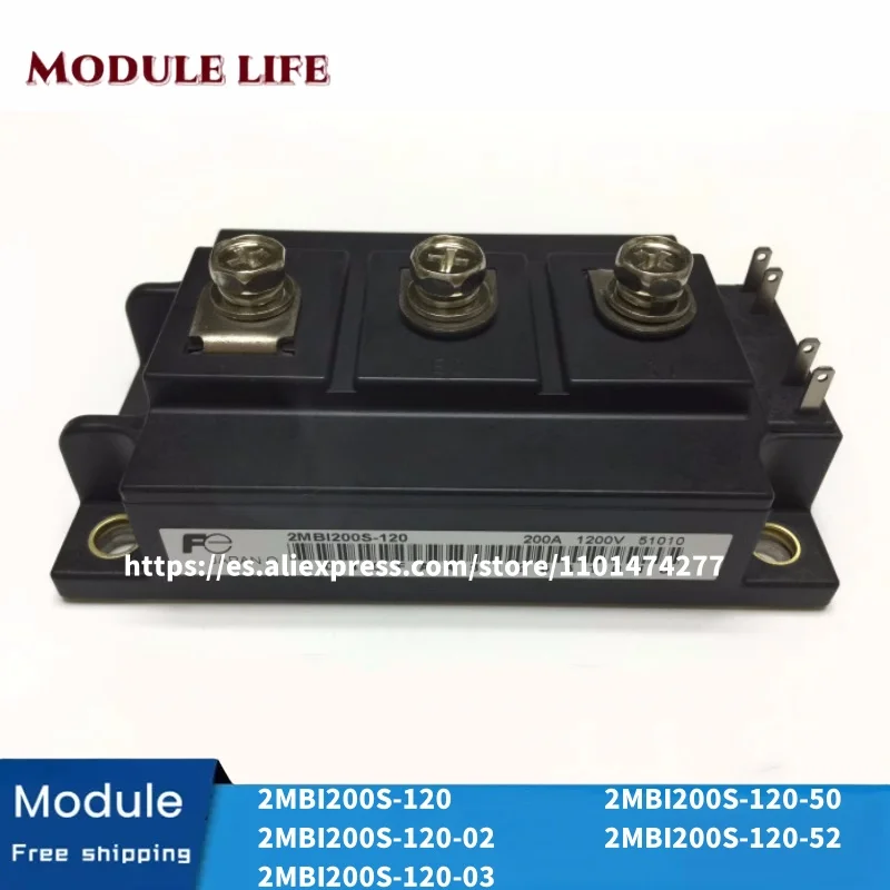 

2MBI200S-120 2MBI200S-120-02 2MBI200S-120-03 2MBI200S-120-50 2MBI200S-120-52 New original module