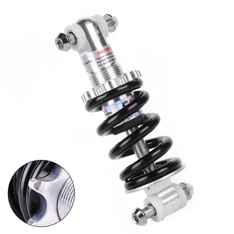 100/125/150MM Bicycle Shock Absorber MTB Bike Electric Bicycle Rear Suspension Spring Shock Absorber