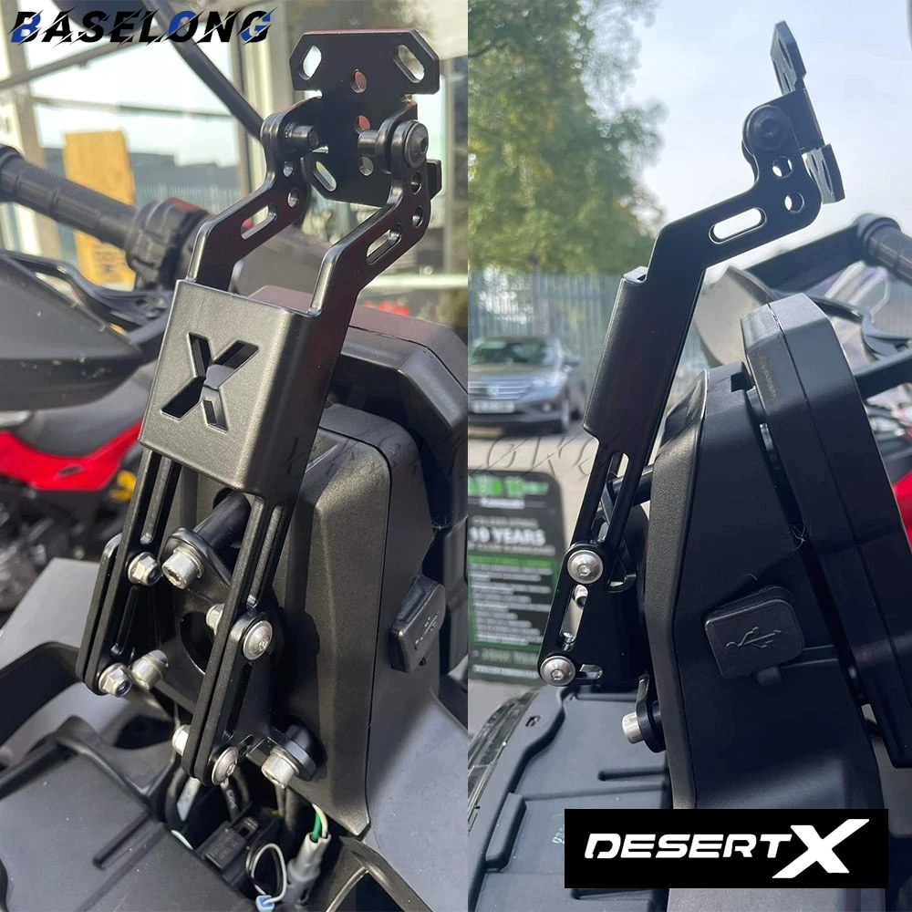 

DESERTX NEW For Ducati Desert X 937 2022 2023 2024 2025 GPS Smart Phone Navigation Mount Mounting Bracket Motorcycle Accessories