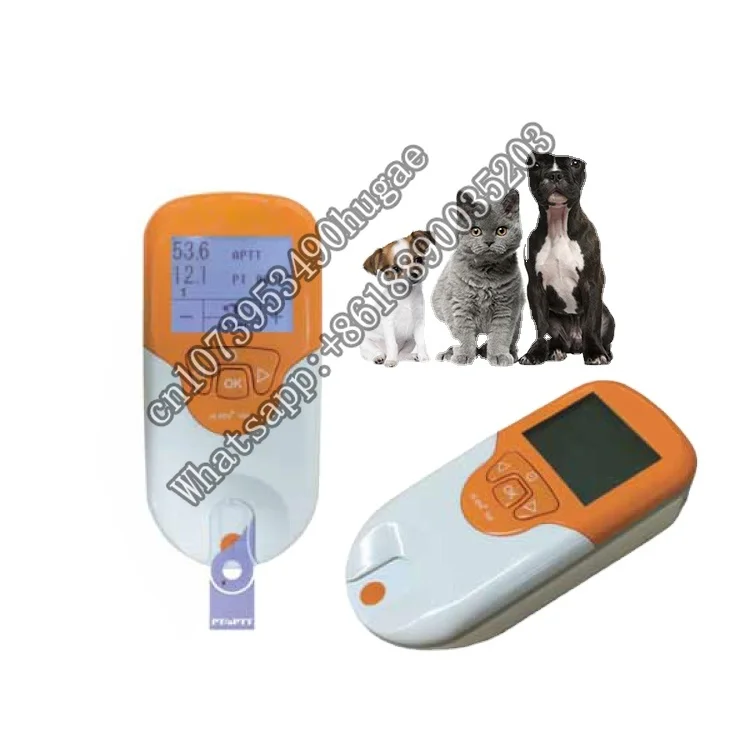 

MY-B031D Veterinary blood coagulation analyzer meter Lightweight handheld Vet Coagulometer for Animal Pet use