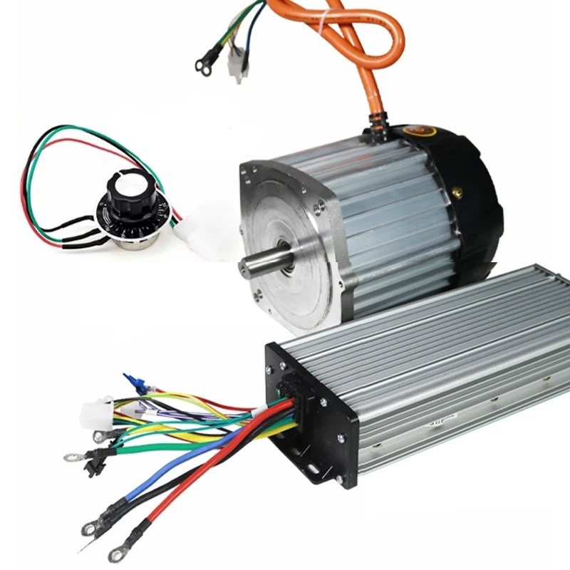 48V 60V 1200W Dc Brushless square Wave Motor Controller Knob Switch Electric Tricycle Forklift Marine Equipment Track Vehicle