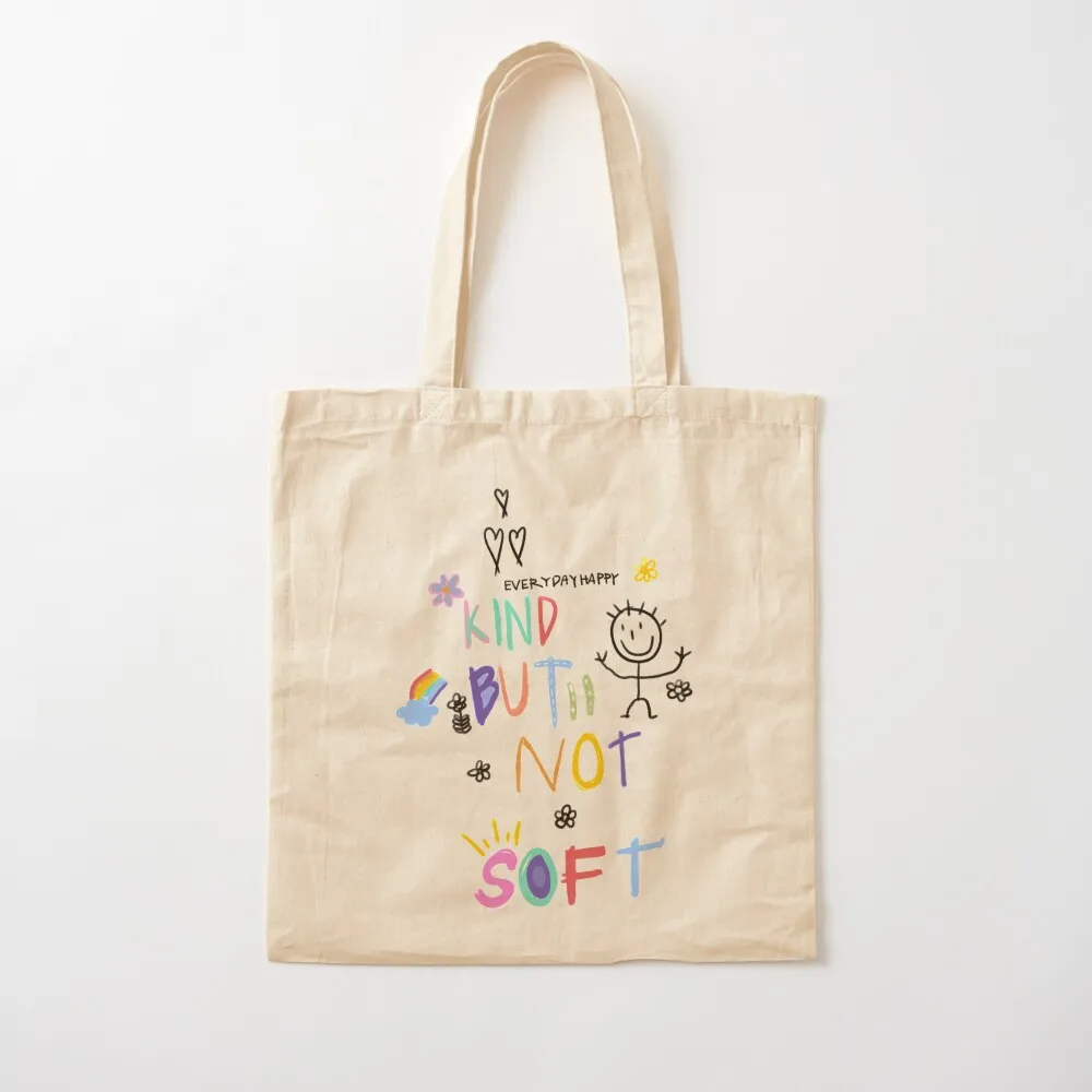 Tas jinjing (depan) yang ramah tetapi tidak lembut, tas jinjing estetis, tas wanita, tas kanvas