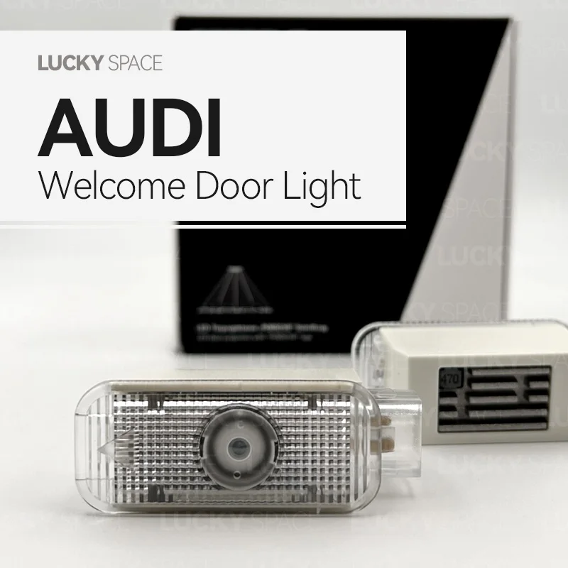 

Welcome Light For Audi door icon HD A1 A3 A4L A5 A6L A7L A8 Q3 Q5 Q7 Q8 TT A8 R8 automotive parts LED projection Atmosphere