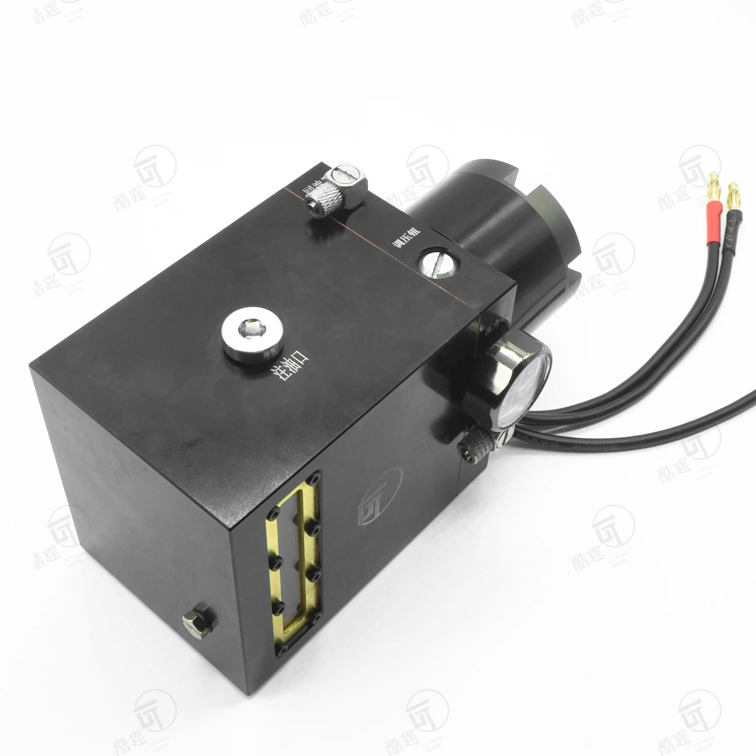 ปั๊มแบบรวม CUT Modl พร้อมถังน้ำมันในตัว, หัวปั๊มนำเข้าจากอิตาลีรุ่น CUT-YTB02 สำหรับรถขุดไฮดรอลิกแบบ RC