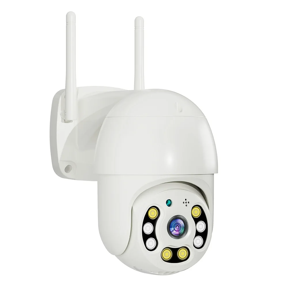 3MP 1296P Carecam/iCsee APP Full Color Wireless PTZ Outdoor IP Dome Camera AI Humanoid Detection Home Security CCTV Baby Monitor