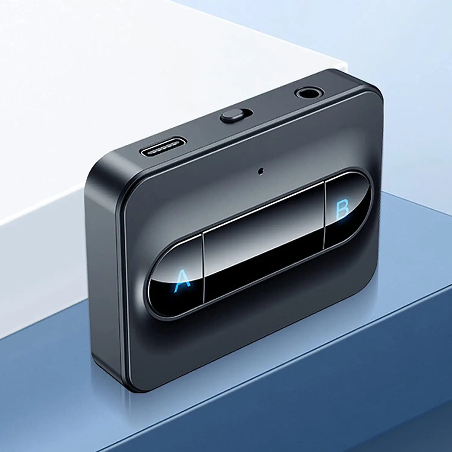 AdapterBluetooth 5.0 Zenderadapter Dual Link Link Koptelefoon Home Sound System Zwart