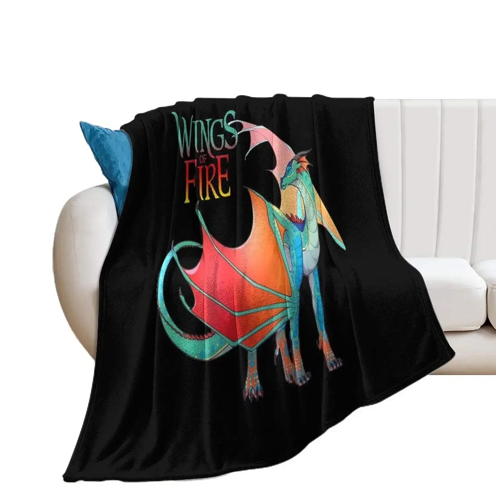 Wings Of Fire - Queen Glory Throw Blanket Decorative Sofas wednesday Quilt Flannels Blankets