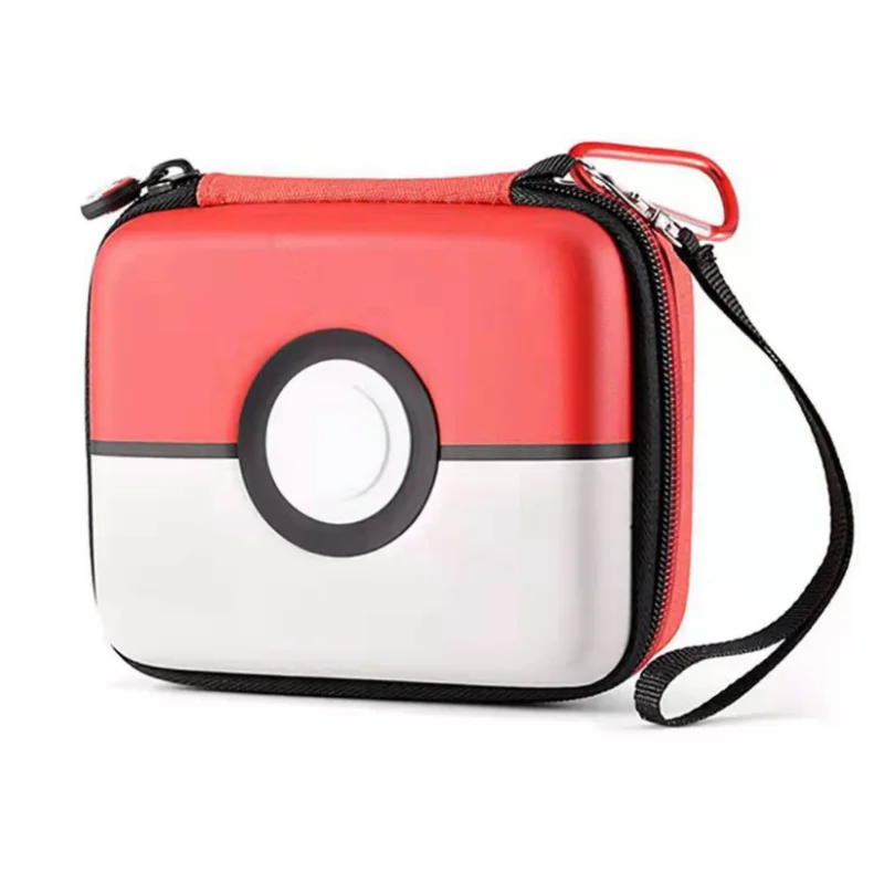 Pokemones Trading Game Card Storage Box 400 Capacity Collection Card Set Album Pokemones TCG Card Storage Portable Handbag