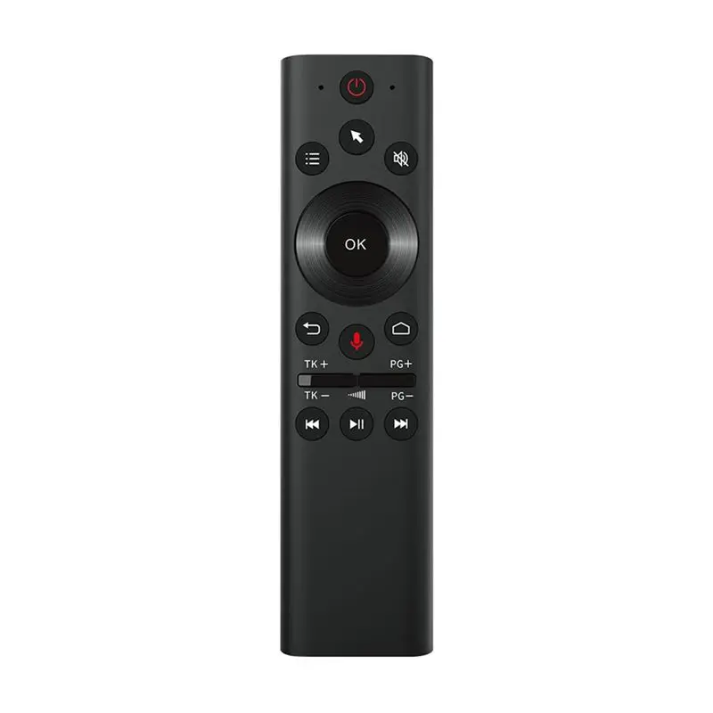 NEW HOT In Stock-2.4G Bluetooth 5.0 Wireless Voice Remote Control IR Learning Air Mouse With 6-Axis Gyroscope For Android TV Box