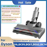 For  Dyson V6 Vacuum Attachments V Shape Bristle Roller Replacement Parts with LED Lights for DC59 DC61 DC62 DC74