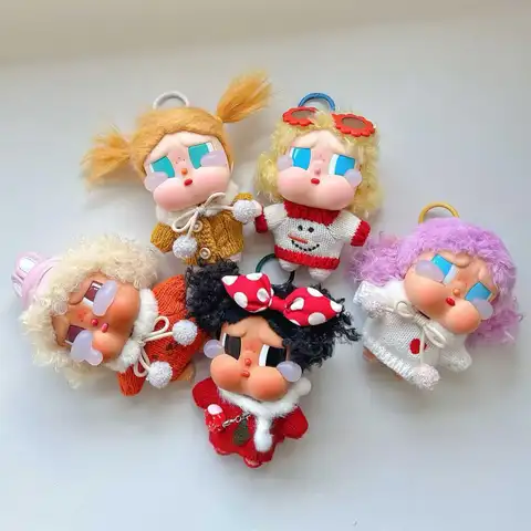 For Crybaby Vacation Mode On Winter Sweater For Crying baby Doll Christmas Knitted Sweater Outfit Clothing Accessories