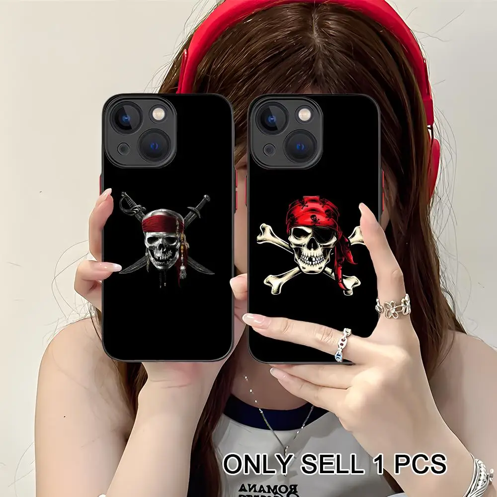 

Pirates Ships Silicone Mobile Phone Case for iPhone 17 16 15 14 13 12 11 X XR XS Air Pro Max Plus Mini Colorful Cover
