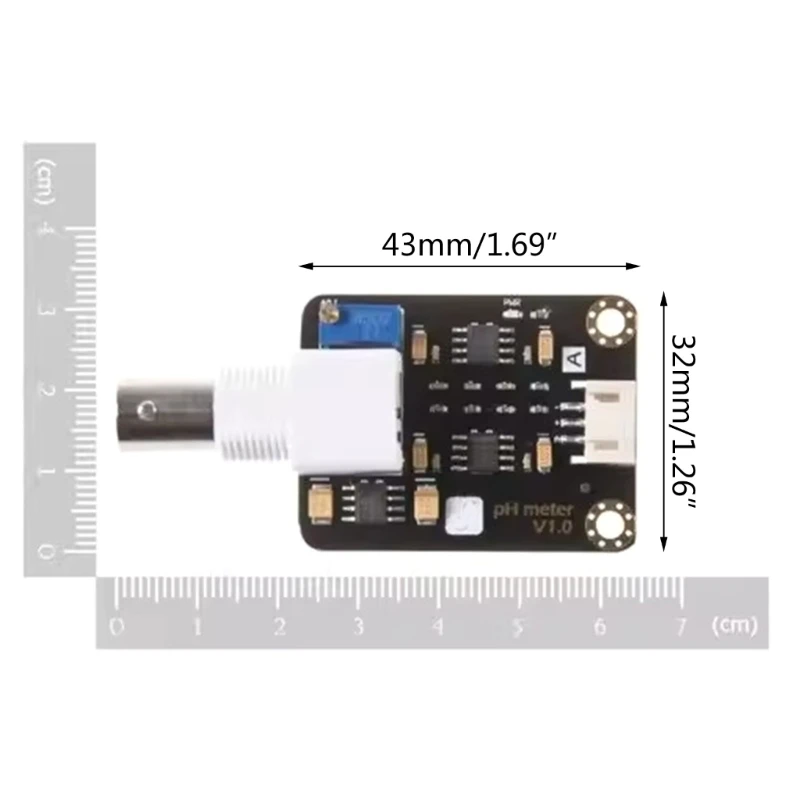 Avr open source ph simulação medidor ph escudo adaptador desenvolvimento starter avr transporte da gota