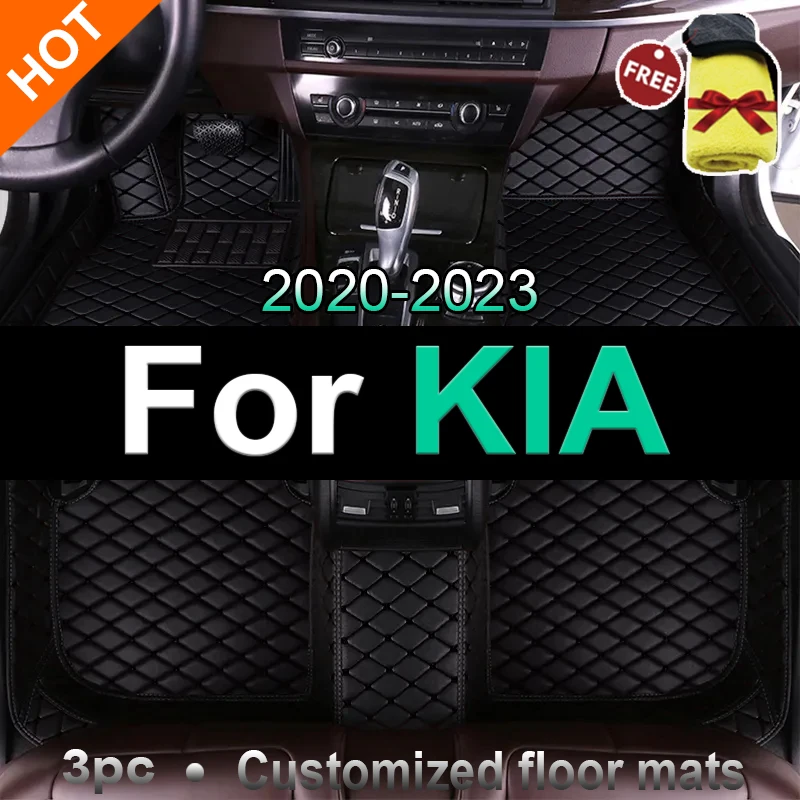 

Car Floor Mats For KIA Sorento Carens Camival Seltos soluto K2 Sedona Telluride Picanto Carnival Morning Mohavecar Accessories